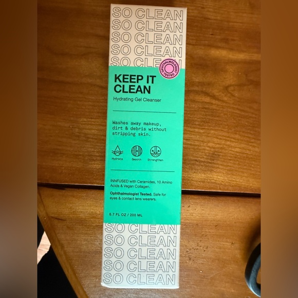 💚 2/$30 INN BEAUTY PROJECT Keep it Clean Hydrating Gel Cleanser - Picture 2 of 7